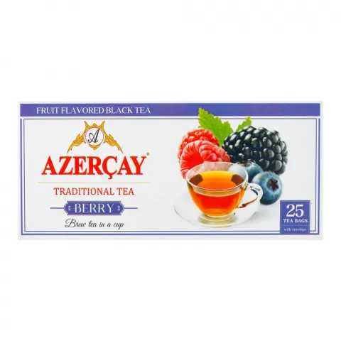 Чай Азерчай 25 шт. чорн. Ягода