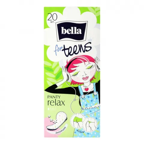 Прокладки щоден. Bella 20 шт. relax green tea deo
