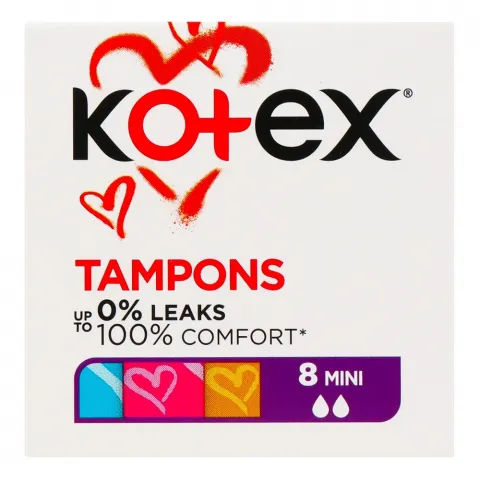 Тампони Kotex 8 шт. Міні