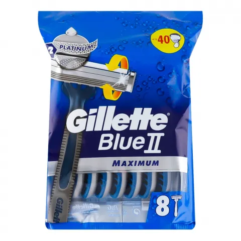 Станок однораз. д/гоління Gillette Blue II 8 шт. Maximum
