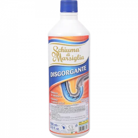 Засіб Schiuma di Marsiglia 1 л д/прочищення труб Disgorgante