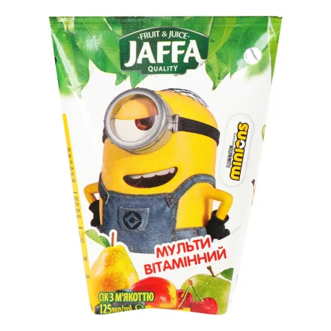 Нектар Джаффа Minions 0,125 л Мультивітамін