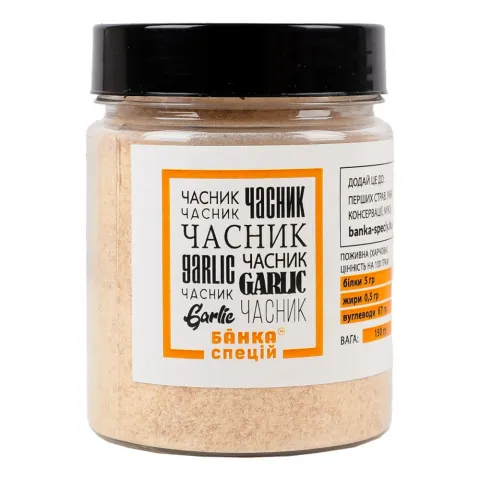 Часник Банка спецій 150 г гранульований
