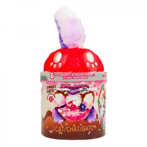 Іграшка М`яка Misfittens Mini W3 Котик у банці 03948(W3) в асорт.
