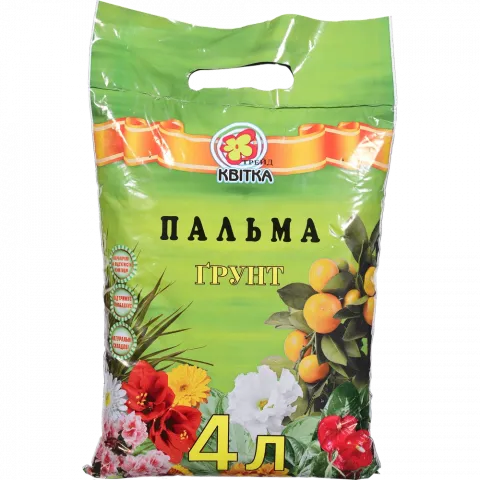 Ґрунт Квітка 4 л Пальма