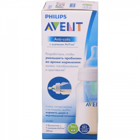 Пляшечка д/годування Avent Anti-Colic 260 мл 1 шт.
