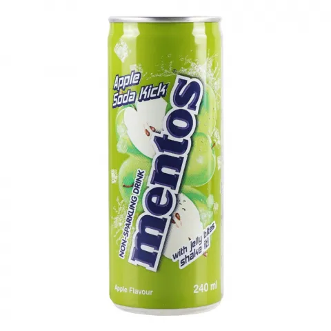 Напій б/алк. Mentos 240 мл з/б Яблуко (Польща)