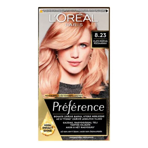 Фарба д/волосся L`Oreal RECITAL 8.23 Рожеве золото