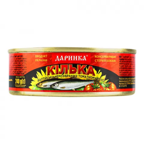 Конс Кілька Даринка 240 г з/б т/с балтійська 3