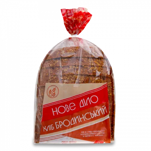 Хліб НД Бродинський житньо-пшеничний на заквас. 400 г