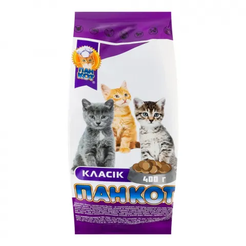 Корм д/котів Pan Cat 400 г Класік