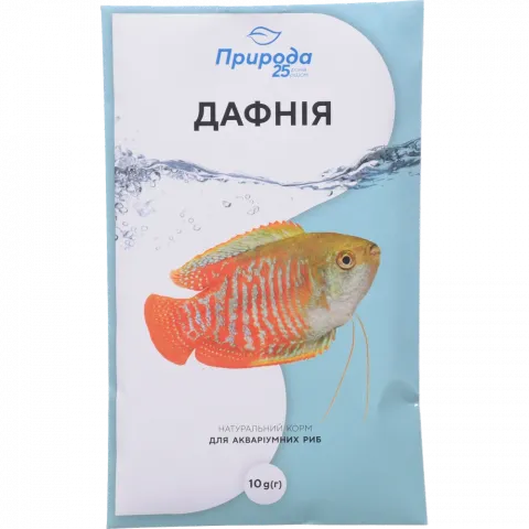 Корм Природа д/риб 10 г Дафнія