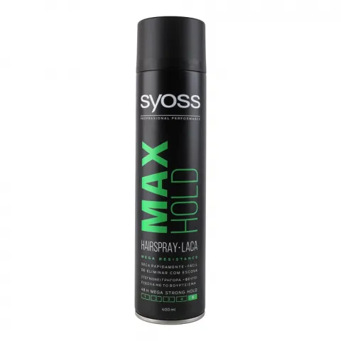 Лак д/волосся Syoss 400 мл Max Hold