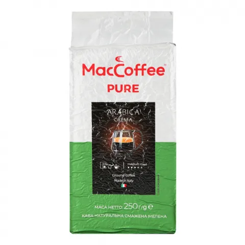 Кава Мак Кофе 250 г мел. Pure Arabica Crema