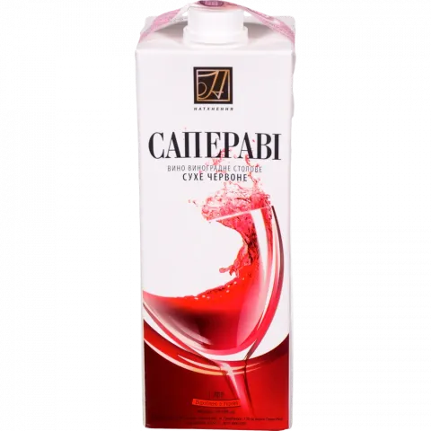 Вино Натхнення Сапераві 1 л т/пак. червон. сух. (Агро-Дар)