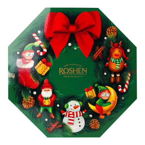 НП Рошен `26 8 Різдвяний вінок 598 г