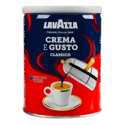 Кава Lavazza Cremа and Gusto 250 г з/б мел. (Італія)