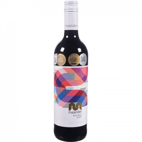 Вино Meander Shiraz 0,75 л сух. червон. (ПАР)