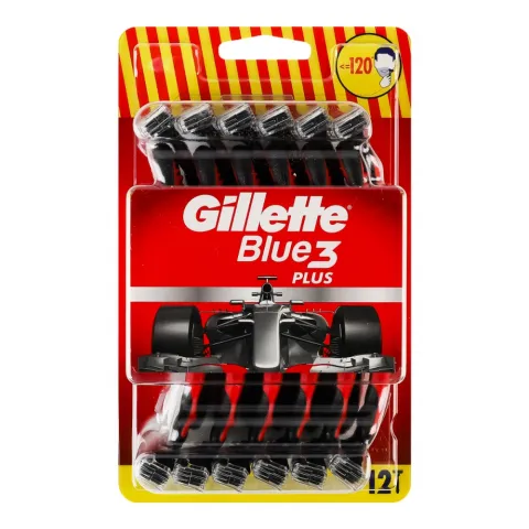Станок д/гоління Gillette Блю3 12 шт. Ред