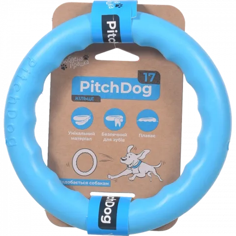 Кільце д/апортировки PitchDog 17 см блакитне