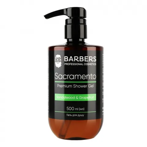 Гель д/душу Barbers 500 мл Sacramento