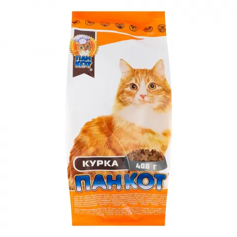 Корм д/котів Pan Cat 400 г Курка