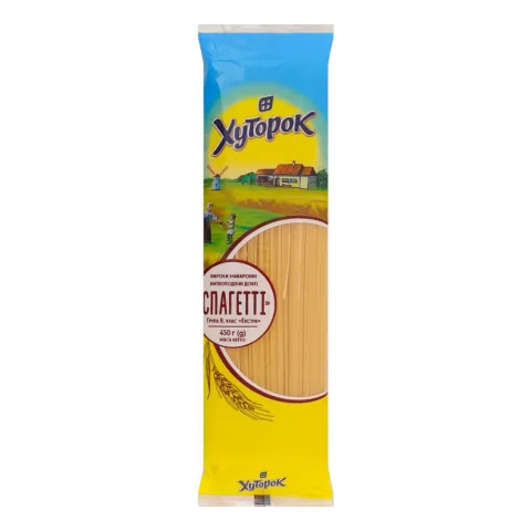 Макарони Хуторок 450 г Спагеті