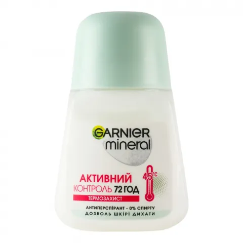 Дезодор Garnier 50 мл жін. Мінерал Термозахист актив. контроль