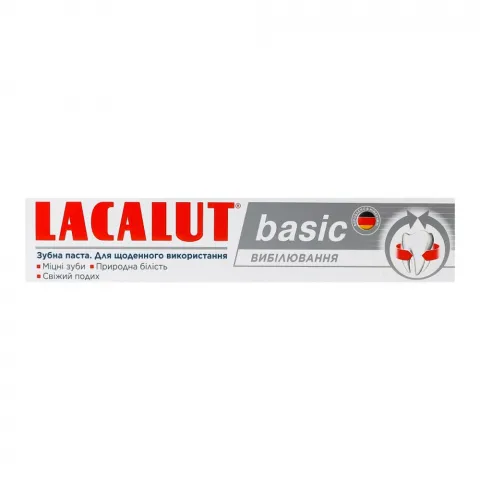 Зуб. паста Лакалут 75 мл basic вибілювання