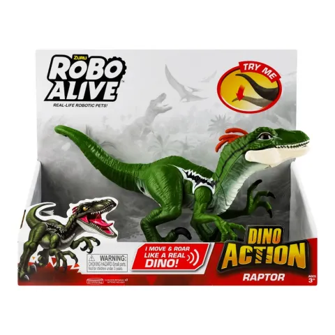 Іграшка інтерк. Robo Alive Dino Action Раптор 7172