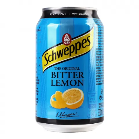 Напій б/алк. Schweppes 0,33 л Bitter lemon з/б газ (Польща)И430