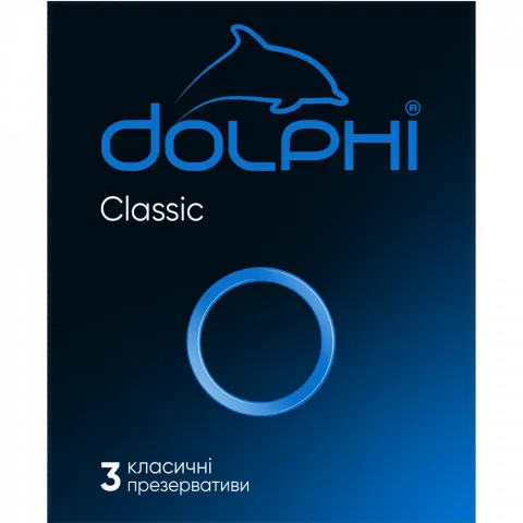 Презервативи Dolphi 3 шт. Класичні