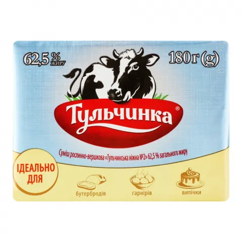 Суміш росл.-вершкова Тульчинка 62,5 180 г Ніжна 2