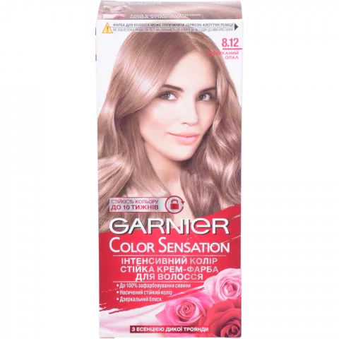 Фарба Garnier Колор Сенсейшн 8.12 Вишуканий опал