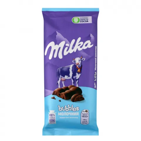 Шок Мілка 80 г Баблз пористий