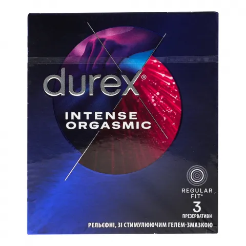 Презервативи Durex 3 Intense Orgasmic