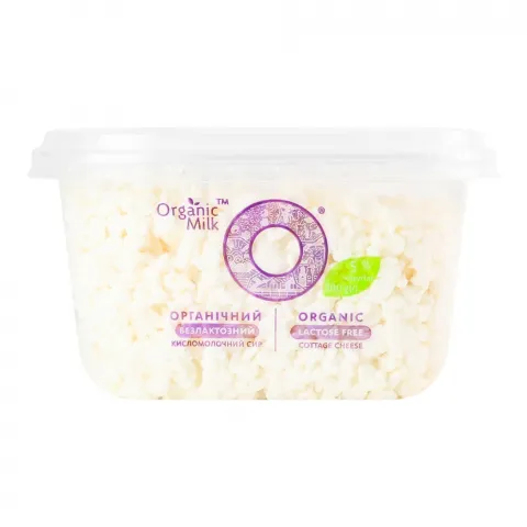 Сир кисломолоч. Organic Milk 5 300 г Органічний без лактозний
