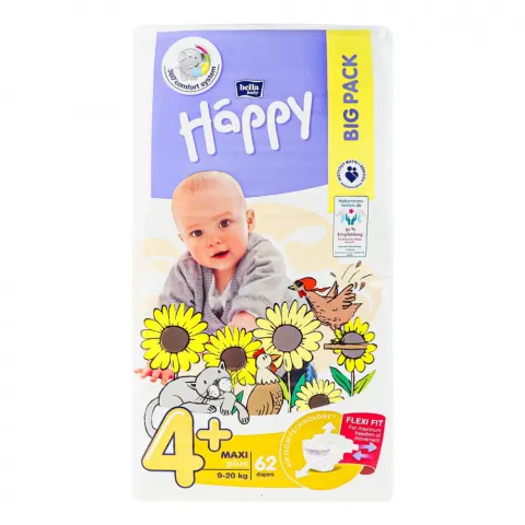 Підг. Bella Happy 62 шт. максі плюс