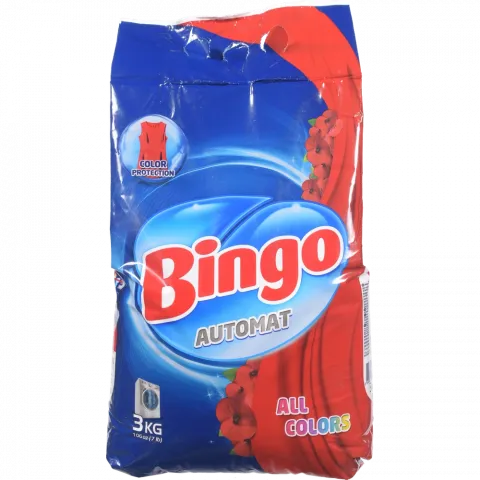 Порошок Bingo 3 кг автомат colors Весняний сад