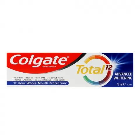 Зуб. паста Colgate 75 мл Total 12 Комплексне відбілювання