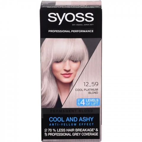 Фарба д/волосся Syoss 12-59 Холодний платиновий блонд
