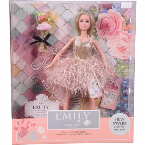 Іграшка лялька Emily QJ077A/QJ077B