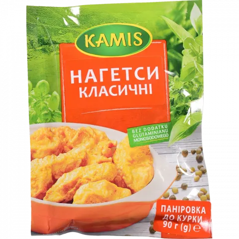 Паніровка Kamis 90 г до курки Класичні нагетси