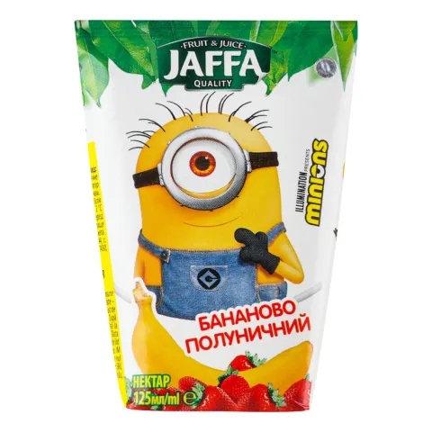 Нектар Джаффа Minions 0,125 л Бананово-полуничний