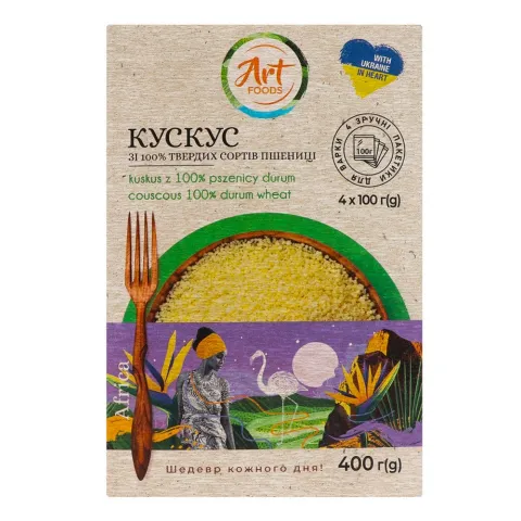 Крупа Art Foods 4х100 г КусКус