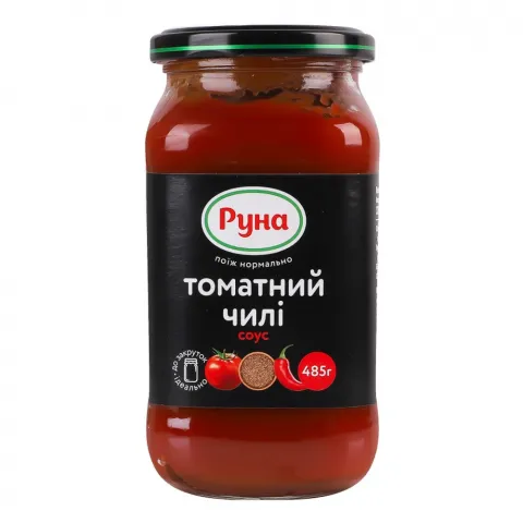 Соус Руна 485 г Томатний Чилі