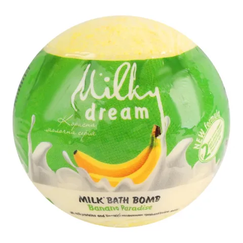 Бомба д/ванн Milky Dream 100 г молочна Райський банан