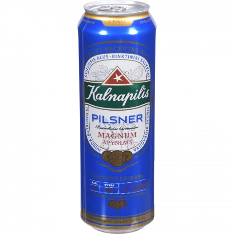 Пиво Калнапіліс 0,5 л з/б Pilsner