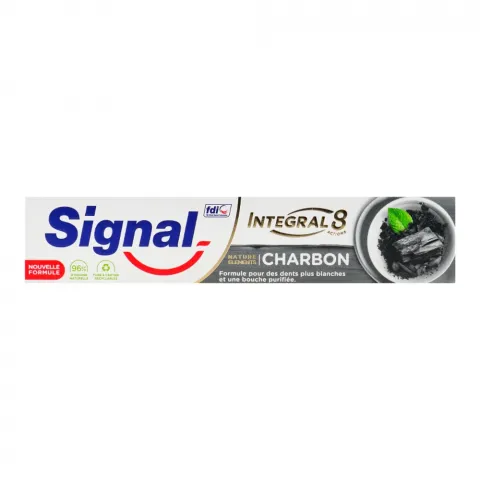 Зуб. паста Signal 75 мл Integral 8 Nature Elements Відбілювання та детокс з Вугіллям