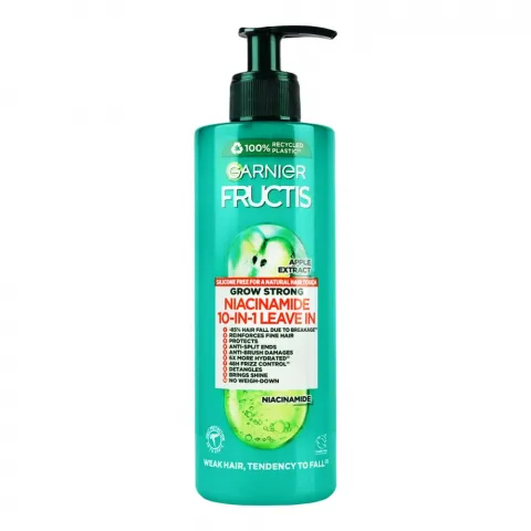 Засіб д/волосся FRUCTIS 400 мл Ріст на повну силу 10в1 б/змивання
